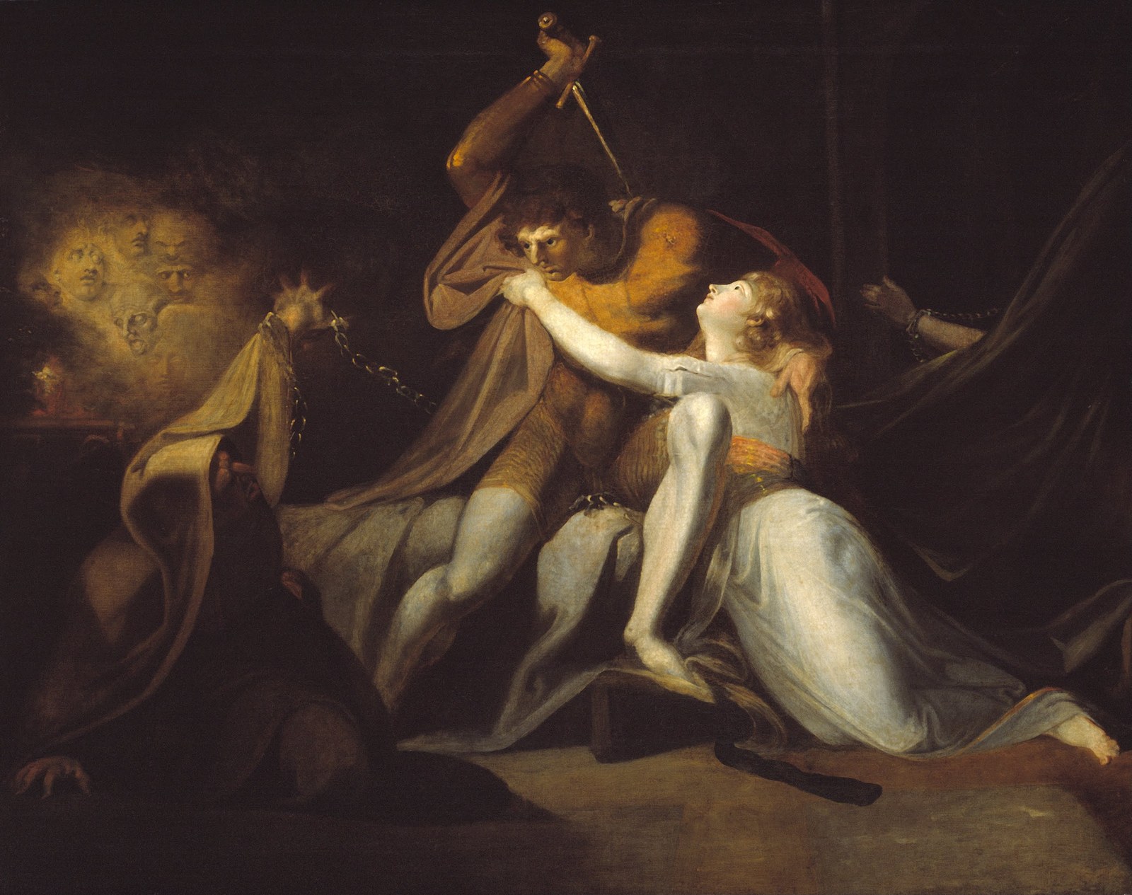 Percival Delivering Belisane from the Enchantment of Urma