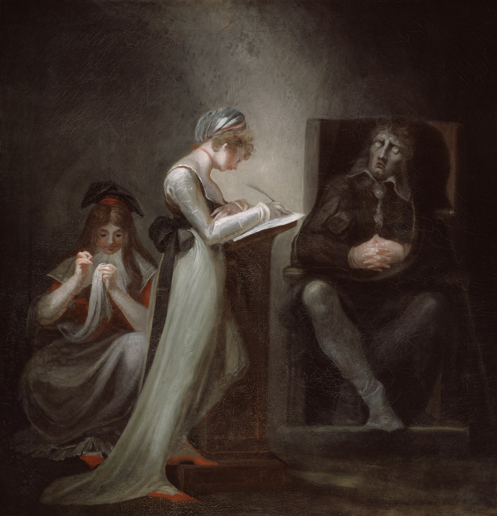 Milton Dictating to His Daughter