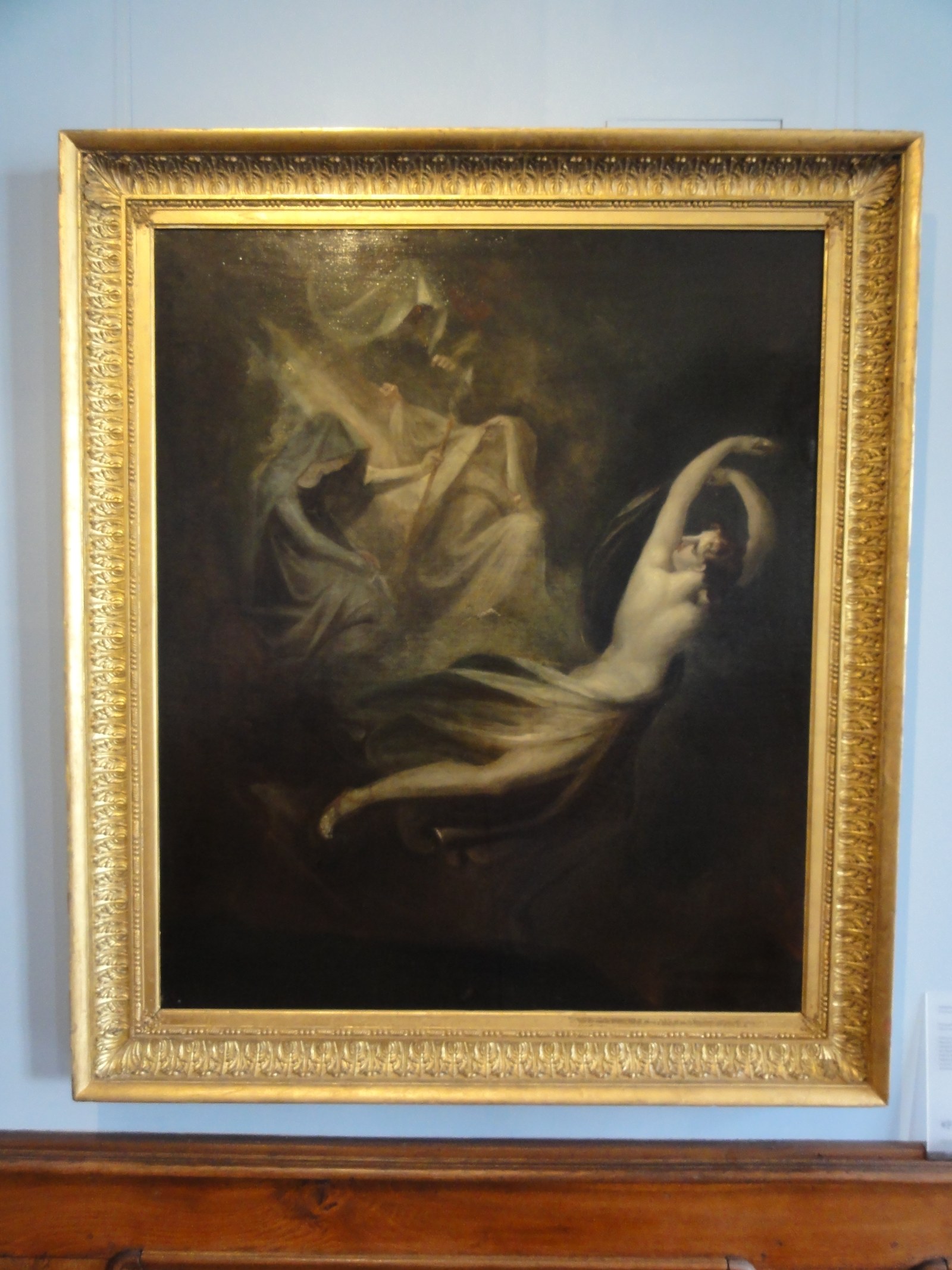Psyche walks past the Fates undeterred