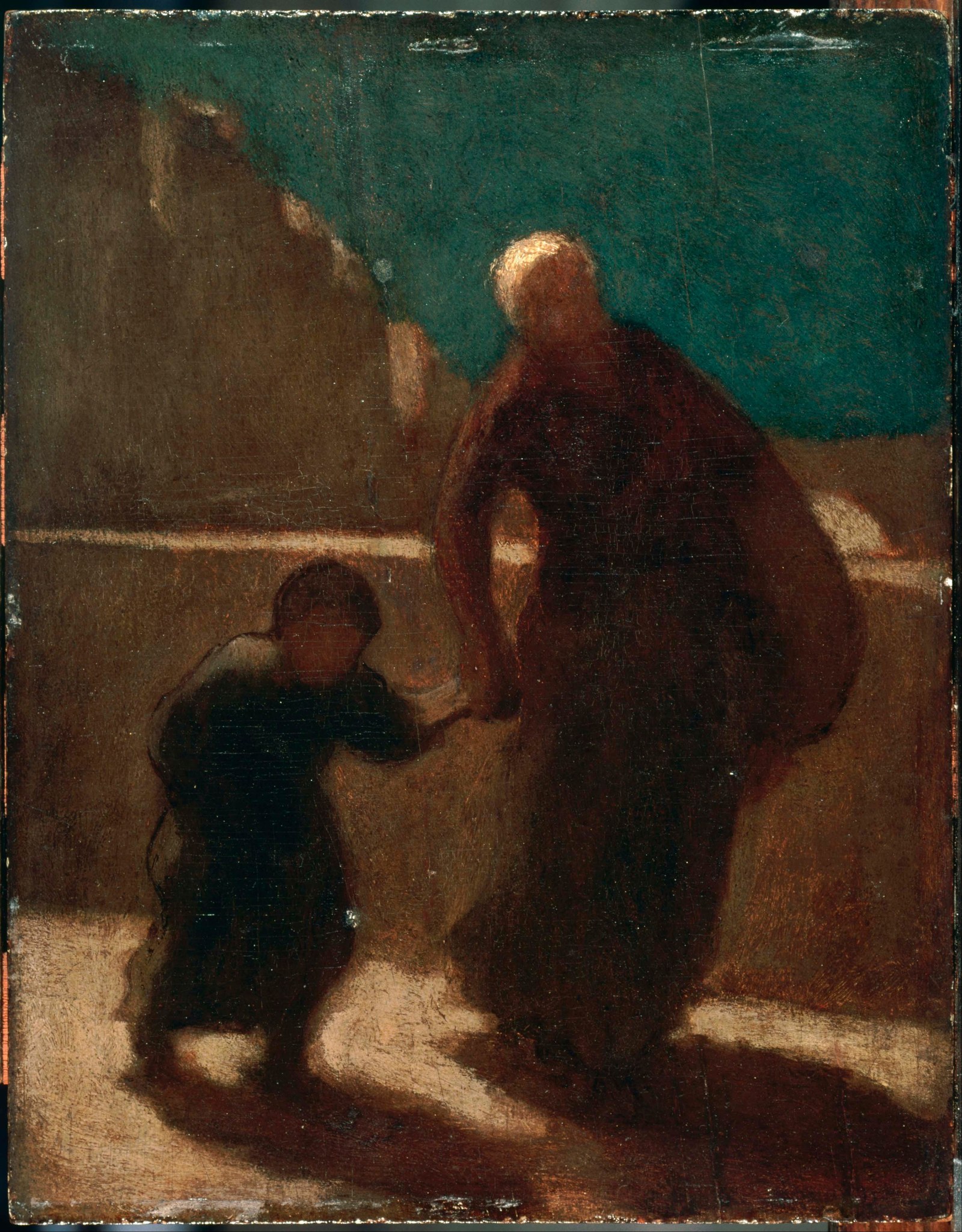 On a Bridge at Night