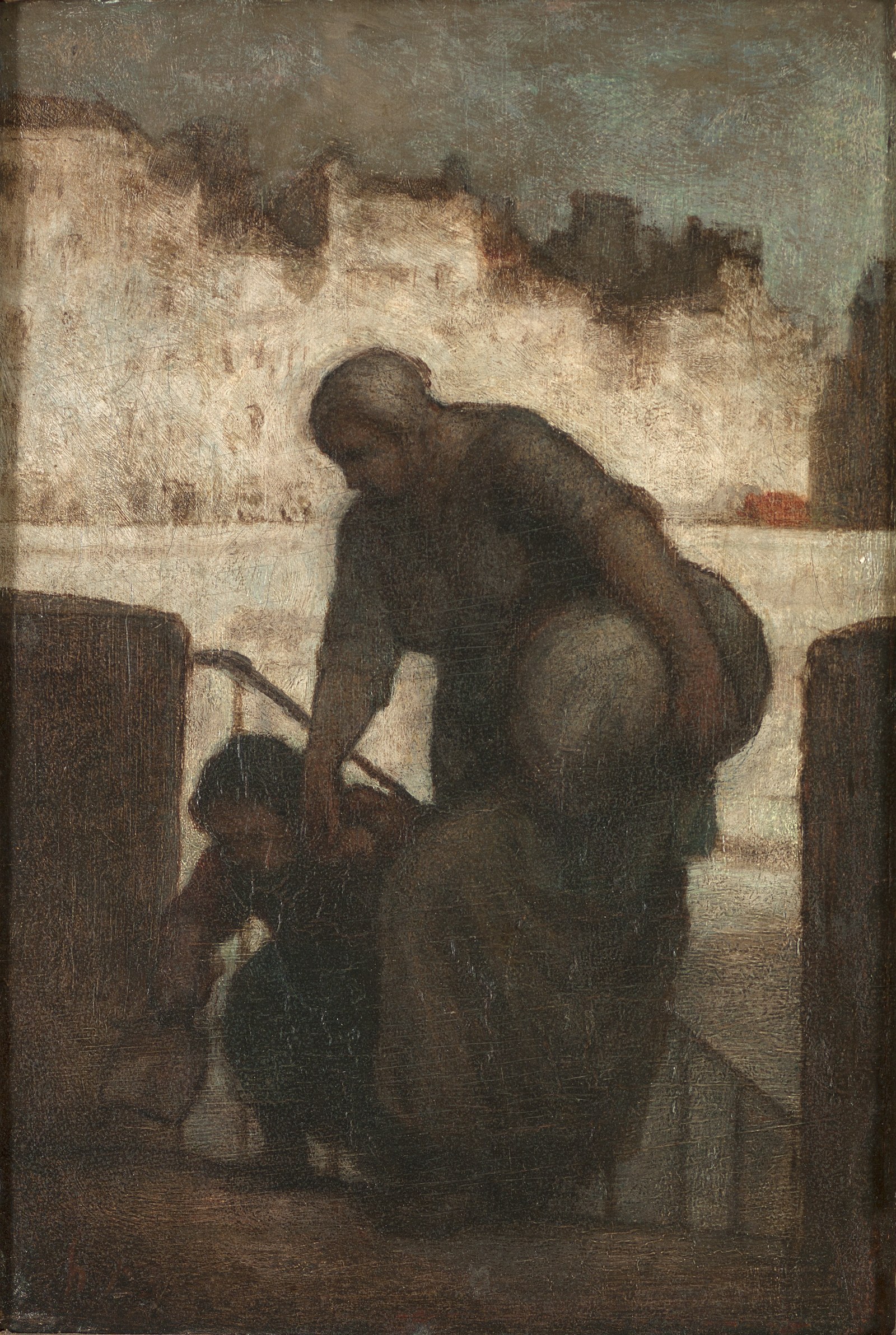 Laundress on the Quai d'Anjou