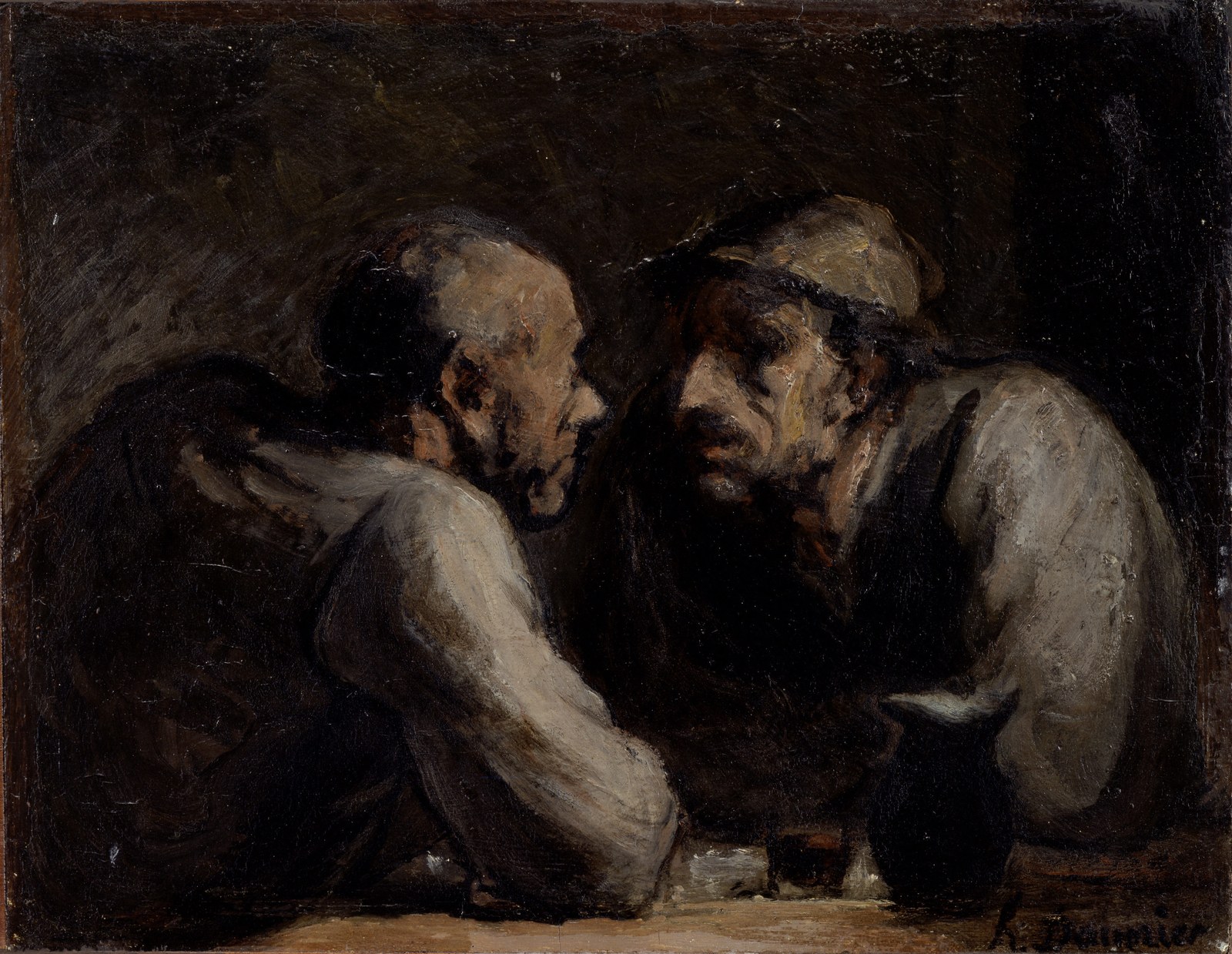 Two Drinkers (Les Deux buveurs)