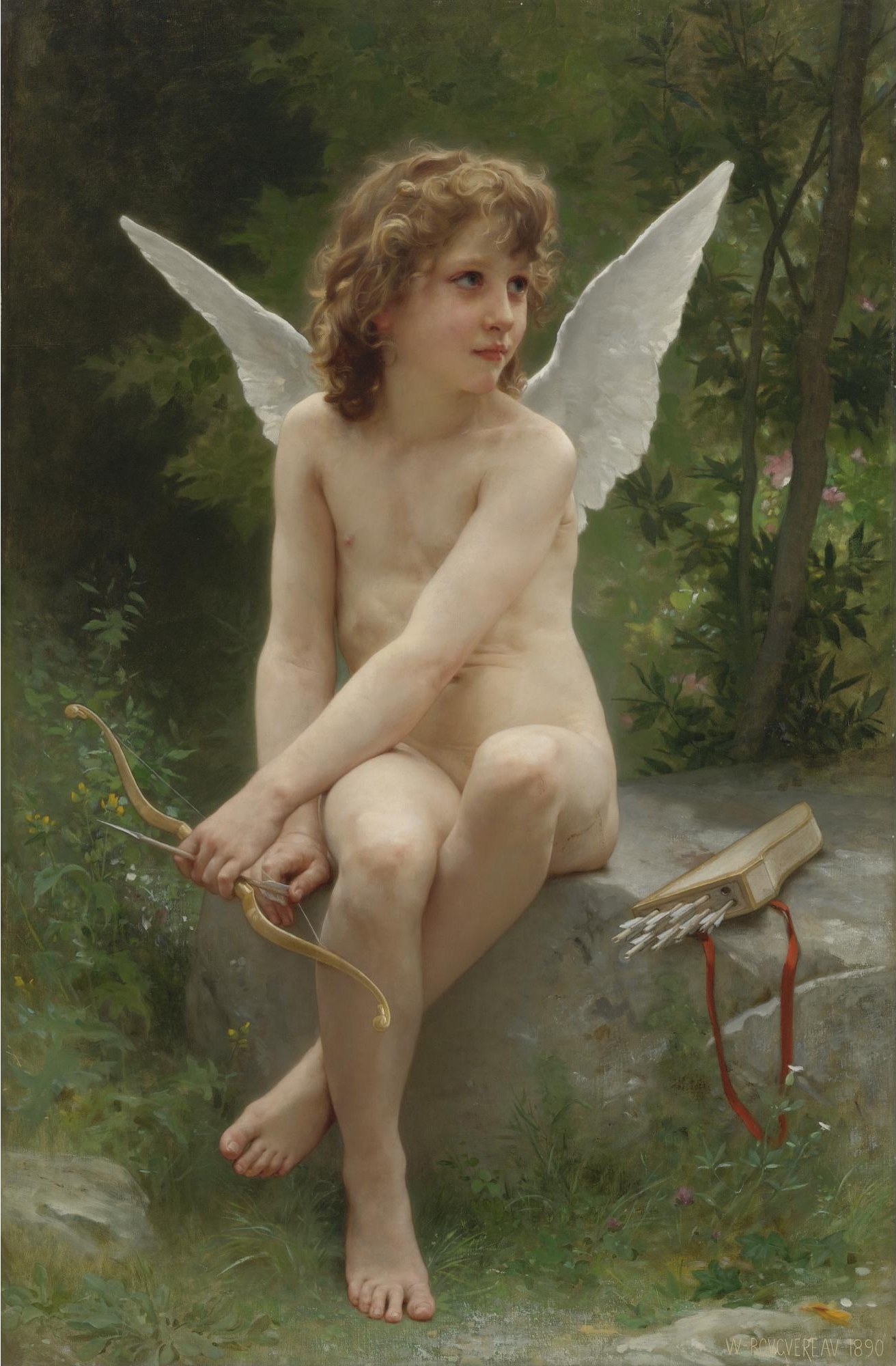 Cupid on the lookout