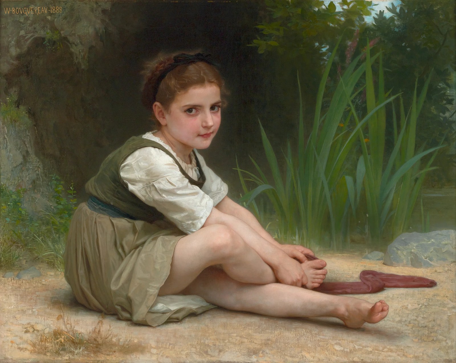 By the stream