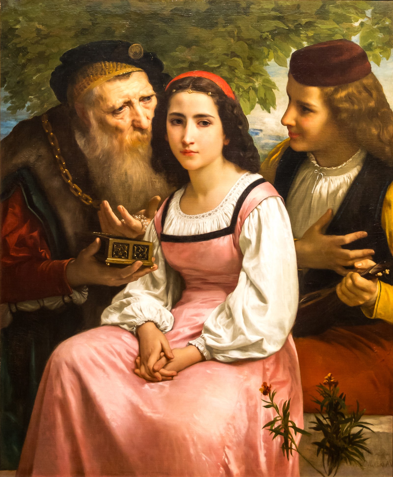 Hesitating between Love and Riches