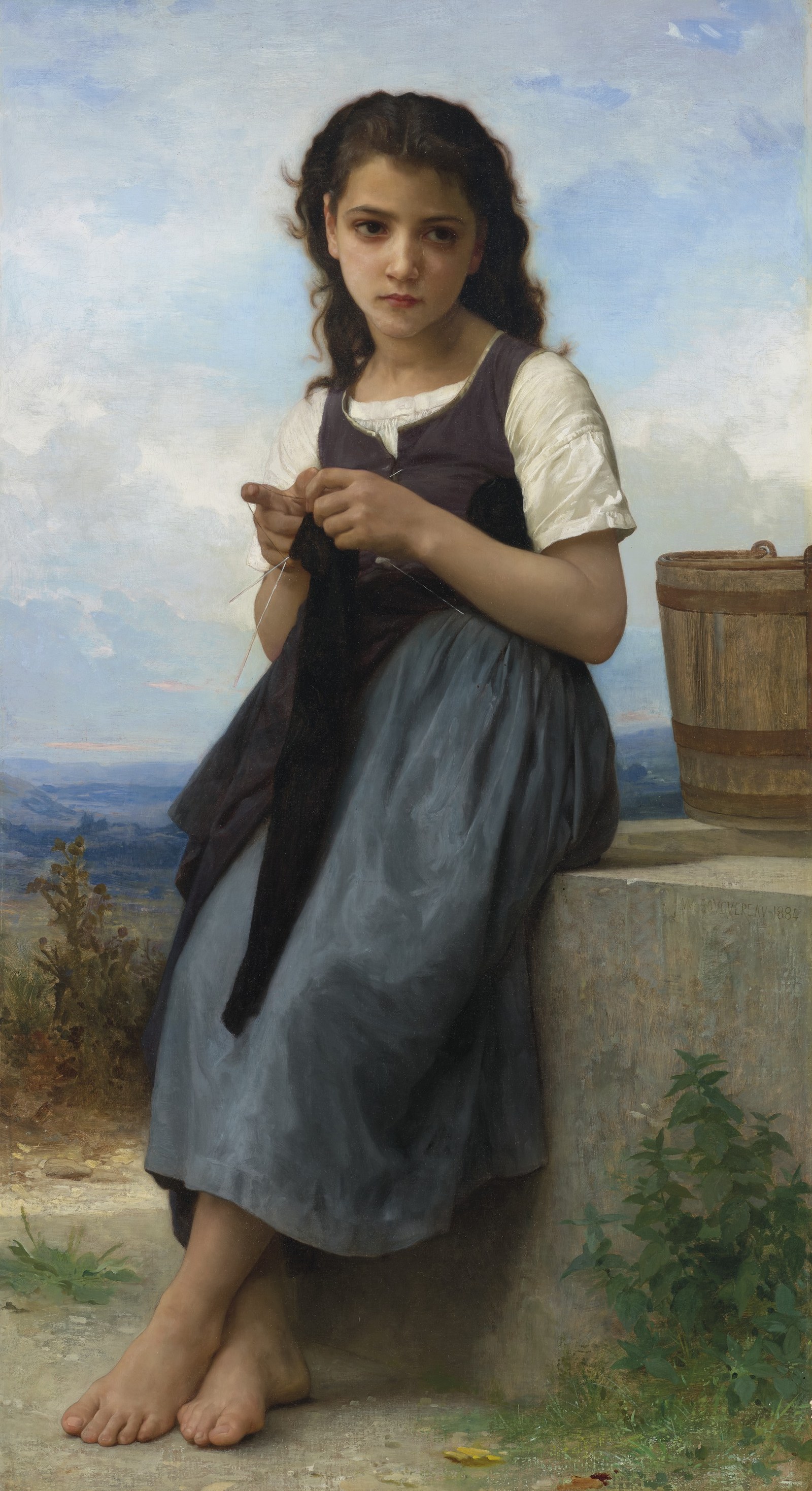 The Knitting Girl