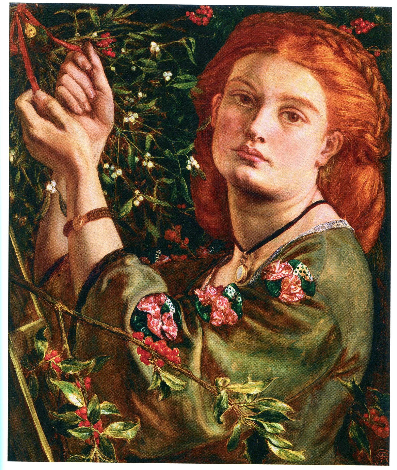 Hanging the Mistletoe