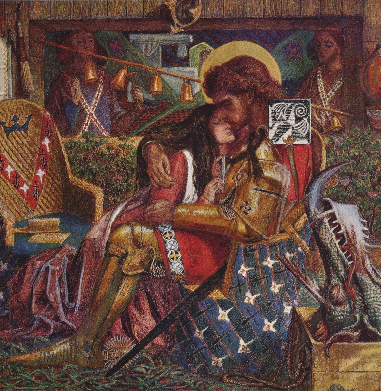 The Wedding of St George and Princess Sabra