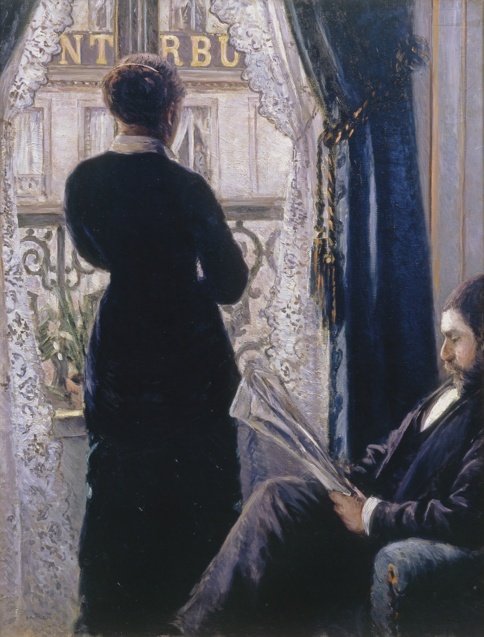 Interior.Woman at the Window