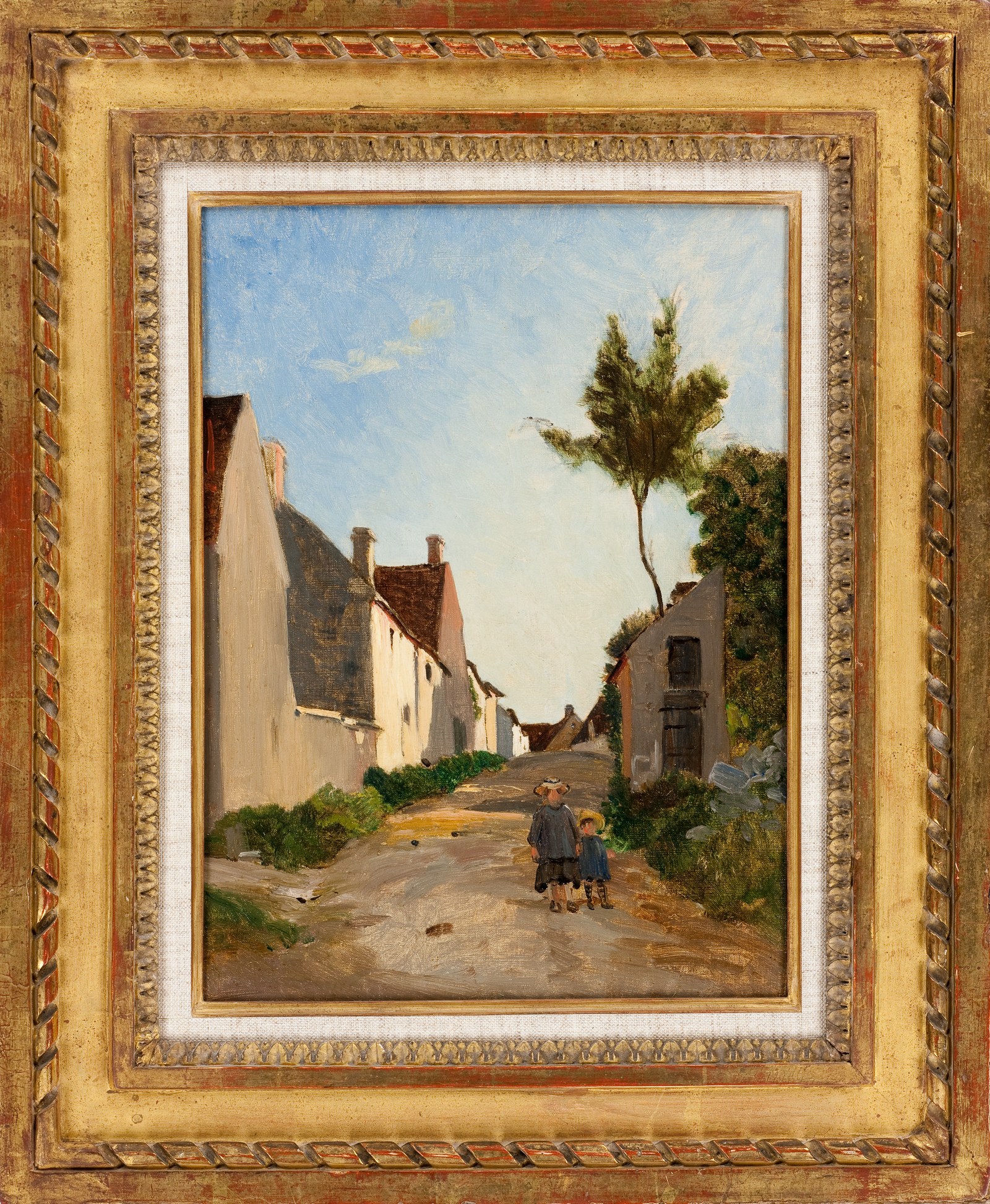 Rue de village, Chailly