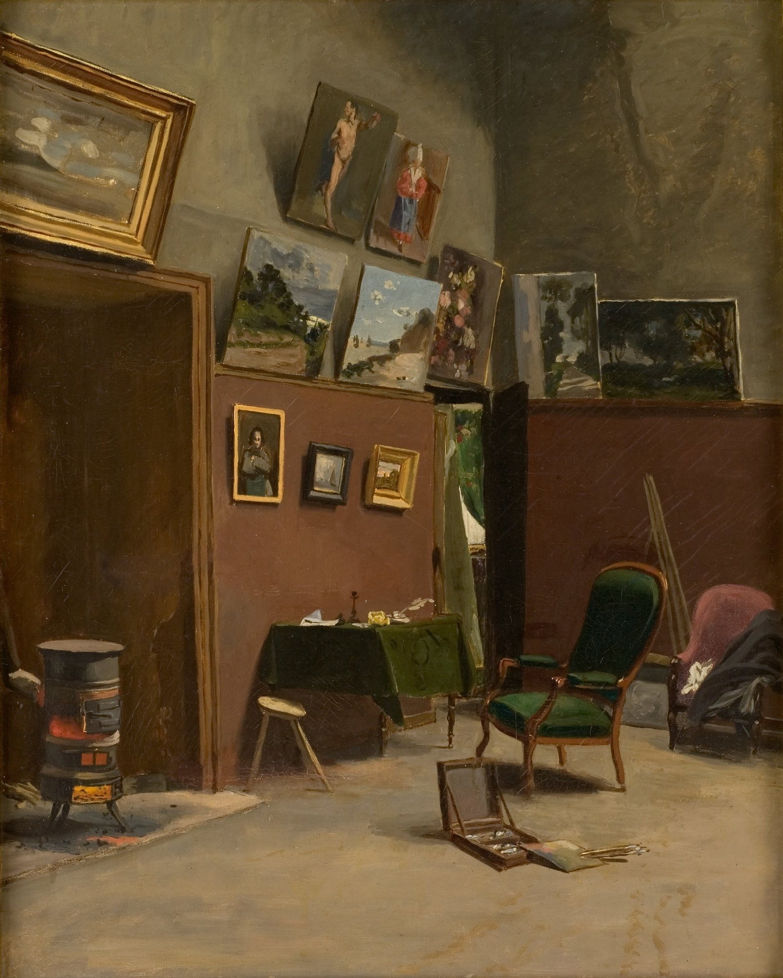 Studio in the Rue de Furstemberg