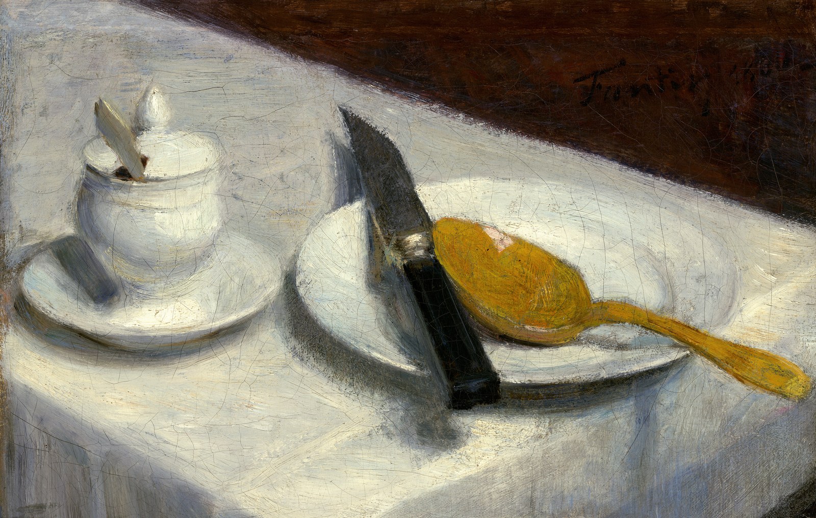 Still Life with Mustard Pot