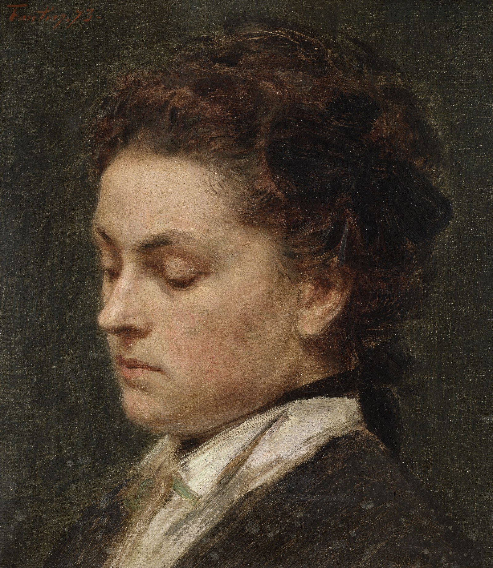 Victoria Dubourg, wife of the Artist