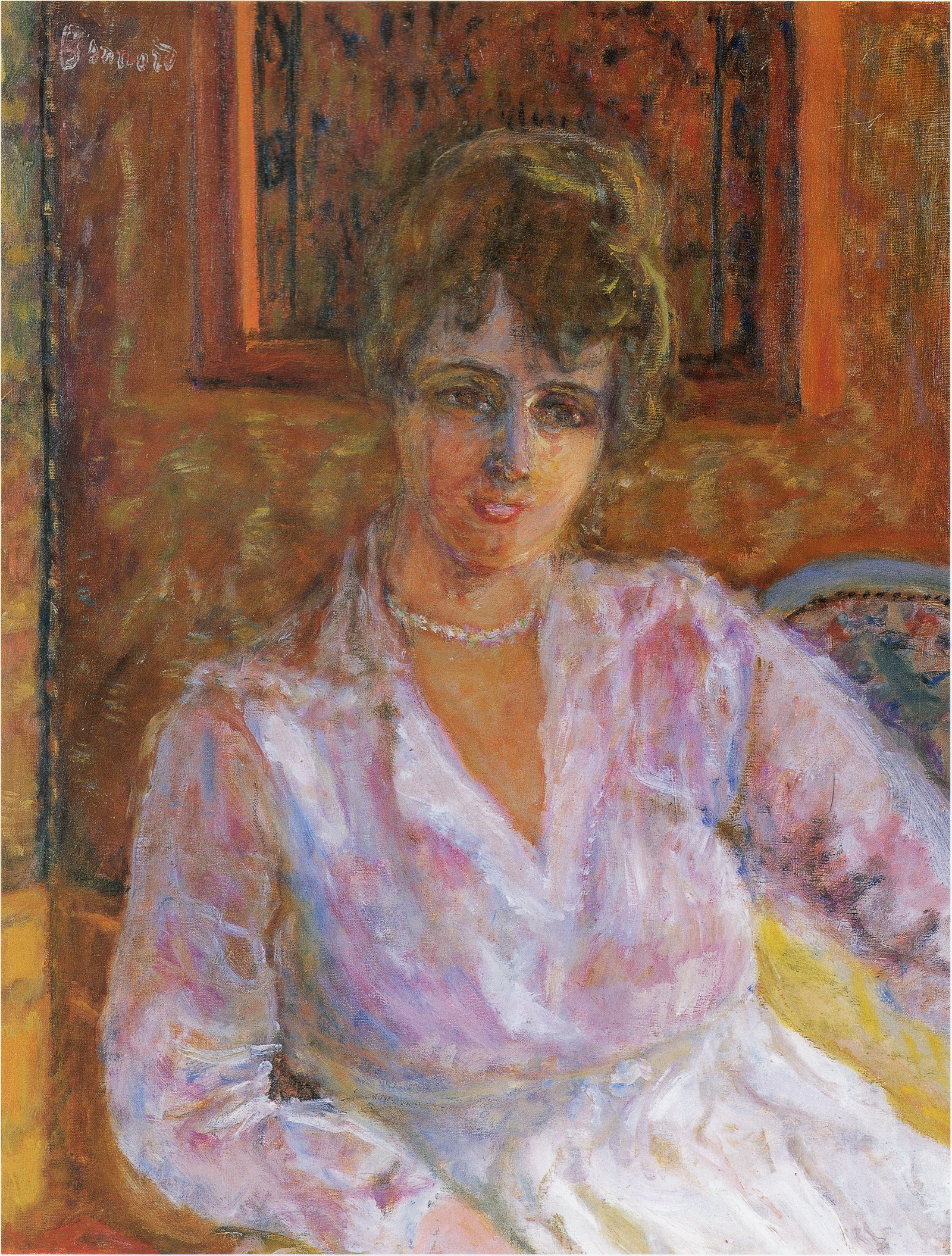 A Woman with a White Corsage
