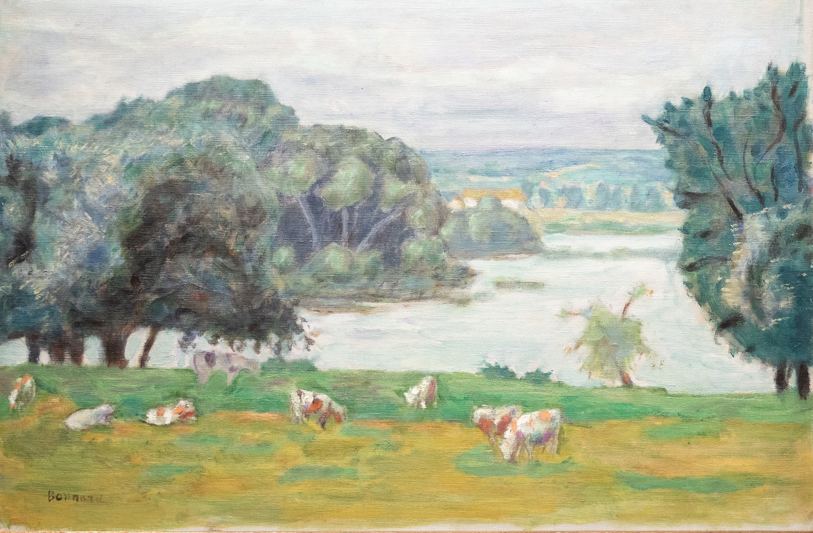 Pasture on the Banks of the Seine