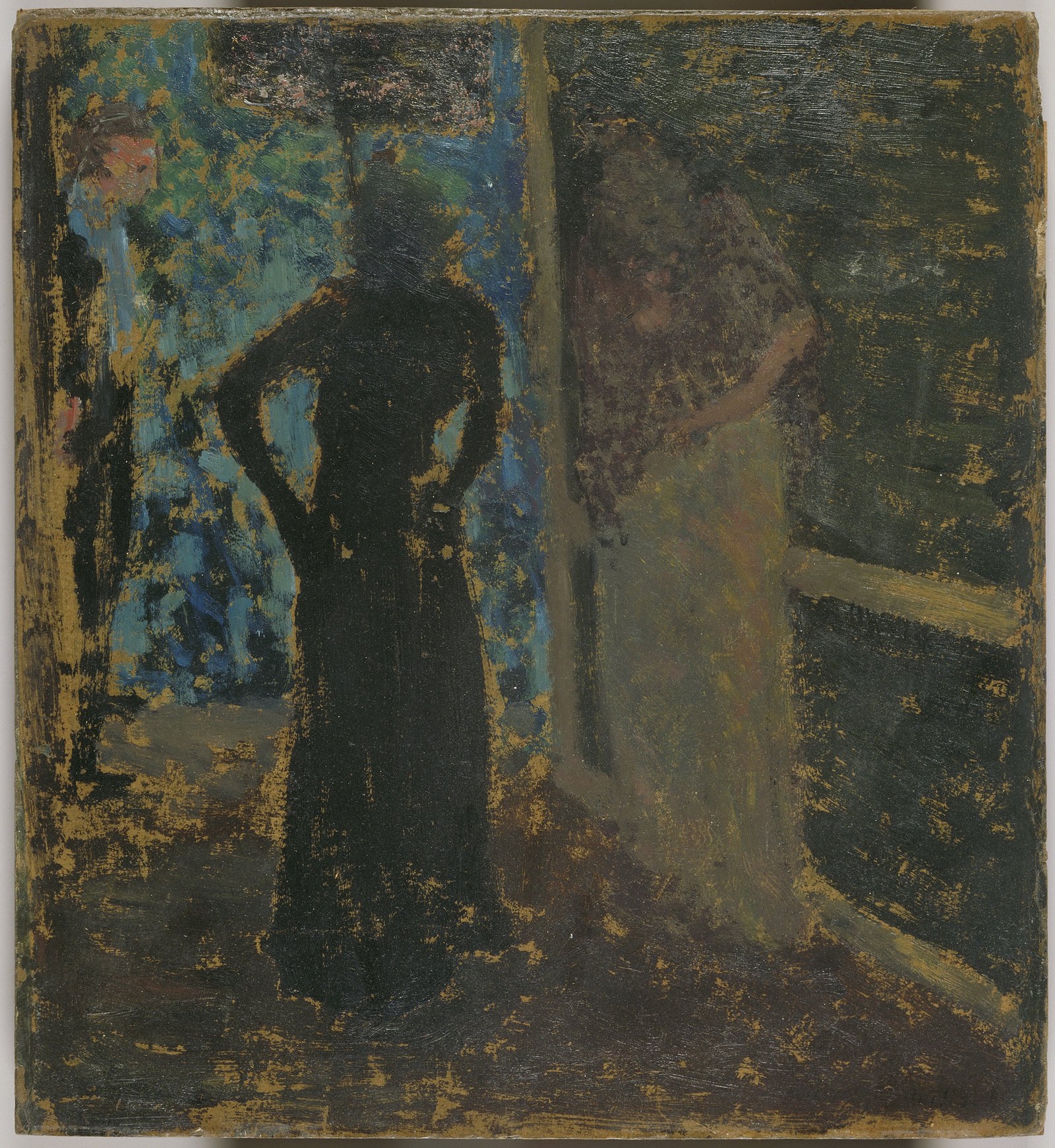 Backstage at the Théâtre de l'Oeuvre