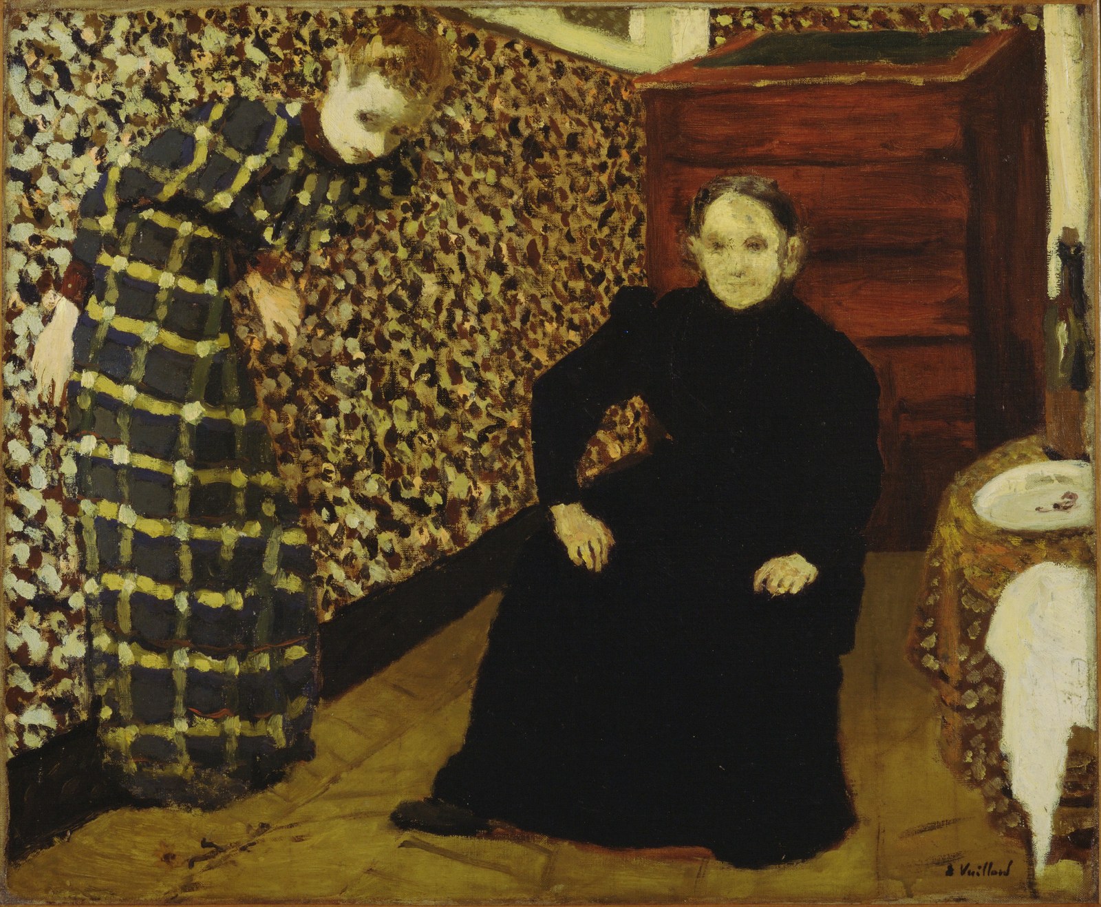 Interior Mother and Sister of the Artist