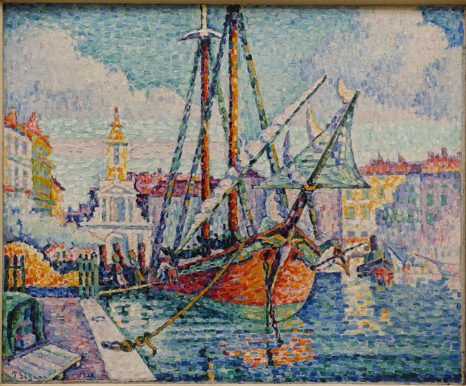 The orange boat, Marseille