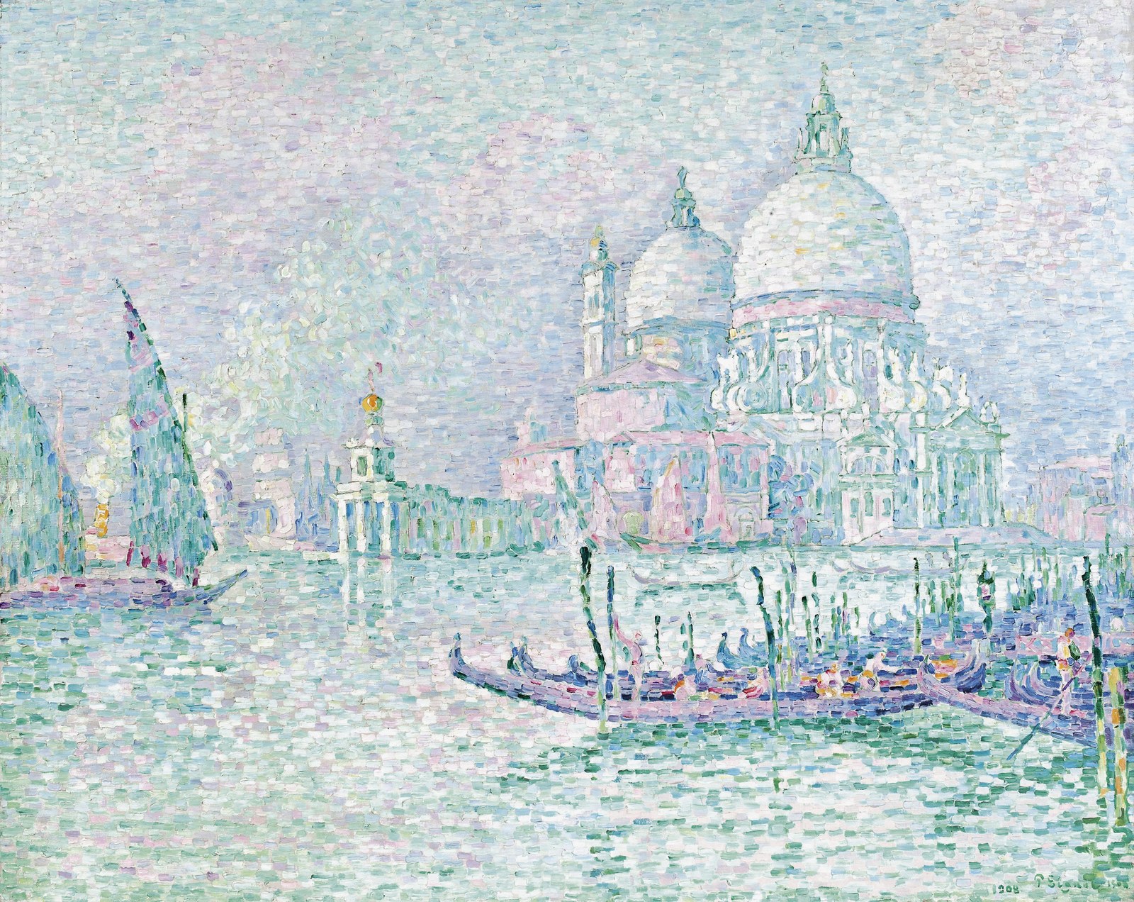Venice, The Salute, Green