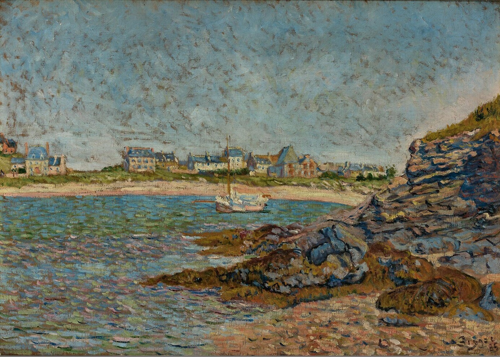View of the Port, Saint-Briac
