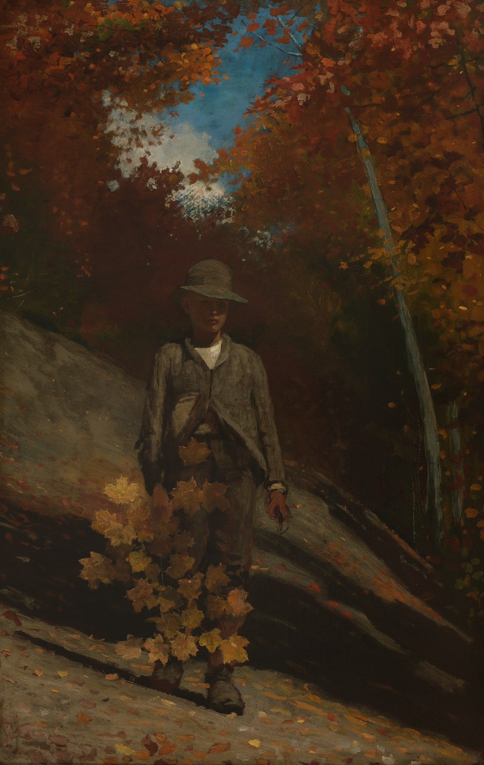 Gathering Autumn Leaves