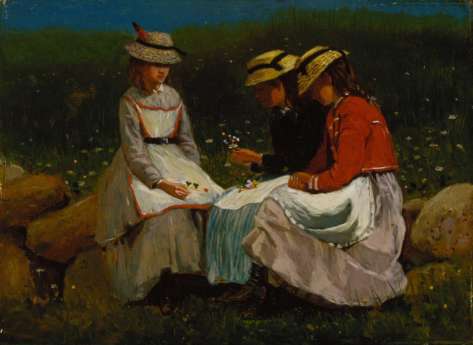 Girls in a Landscape