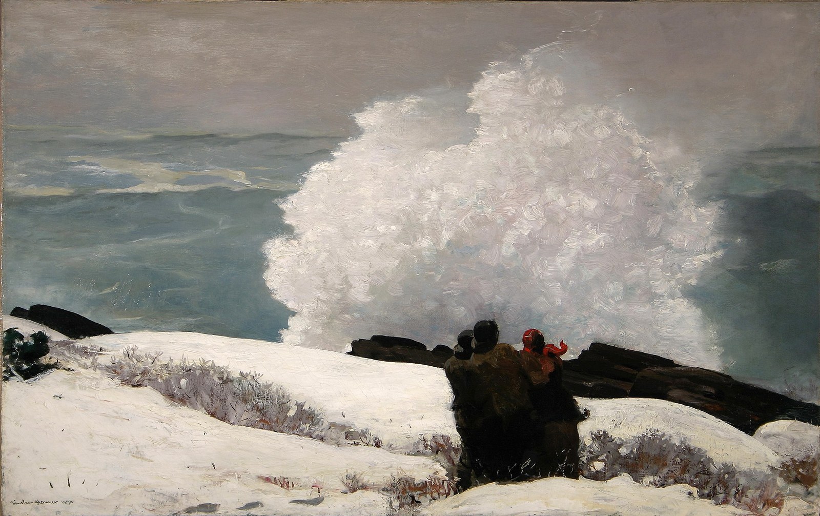 Watching the Breakers: A High Sea