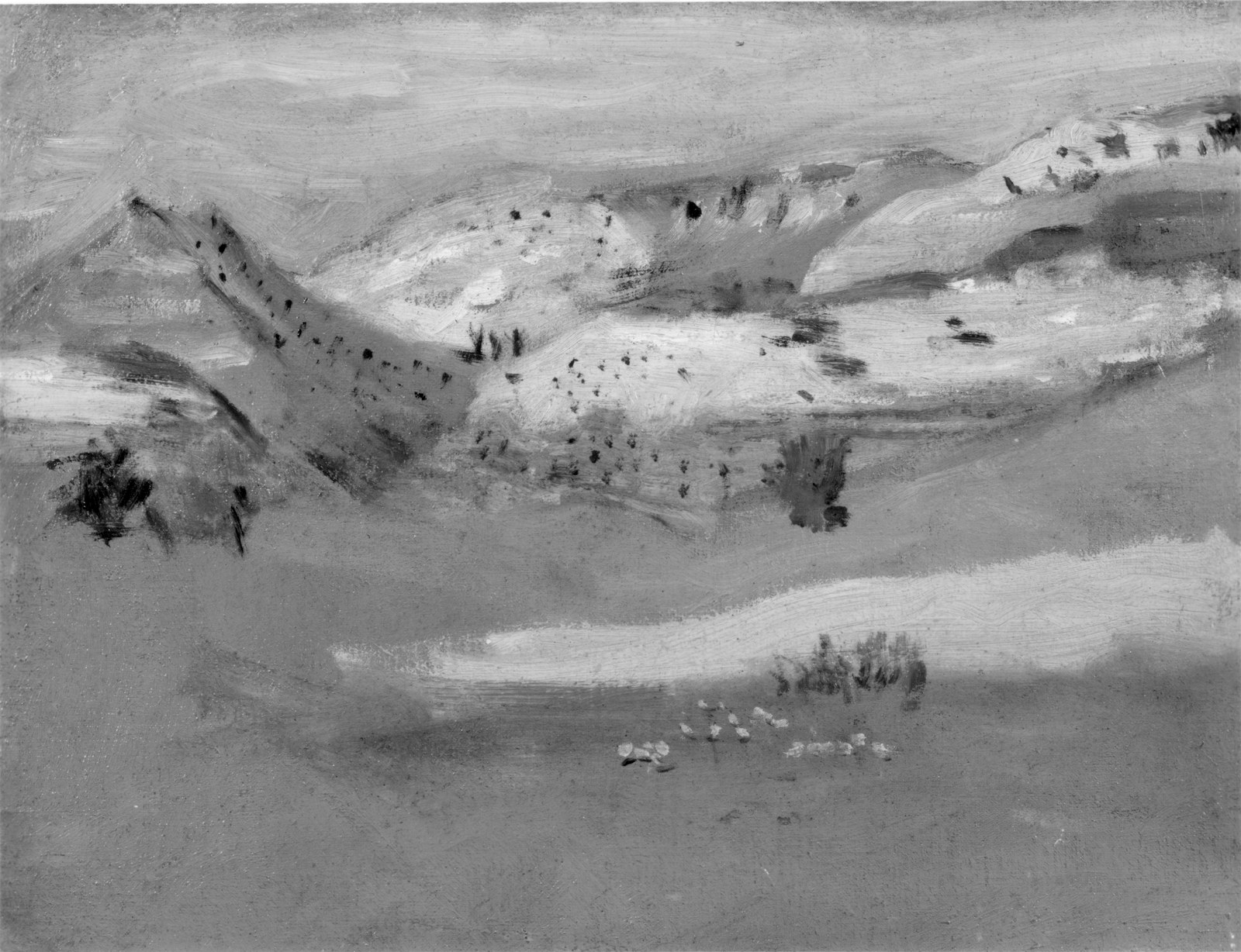 Study for Cowboys in the Badlands