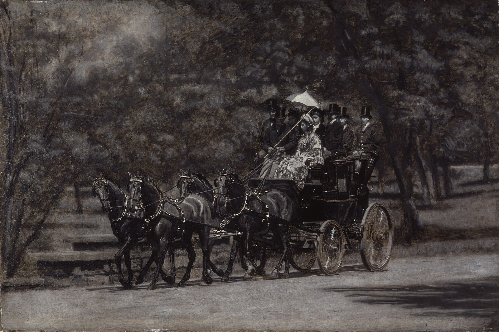 The Fairman Rogers Four-In-Hand (A May Morning in...