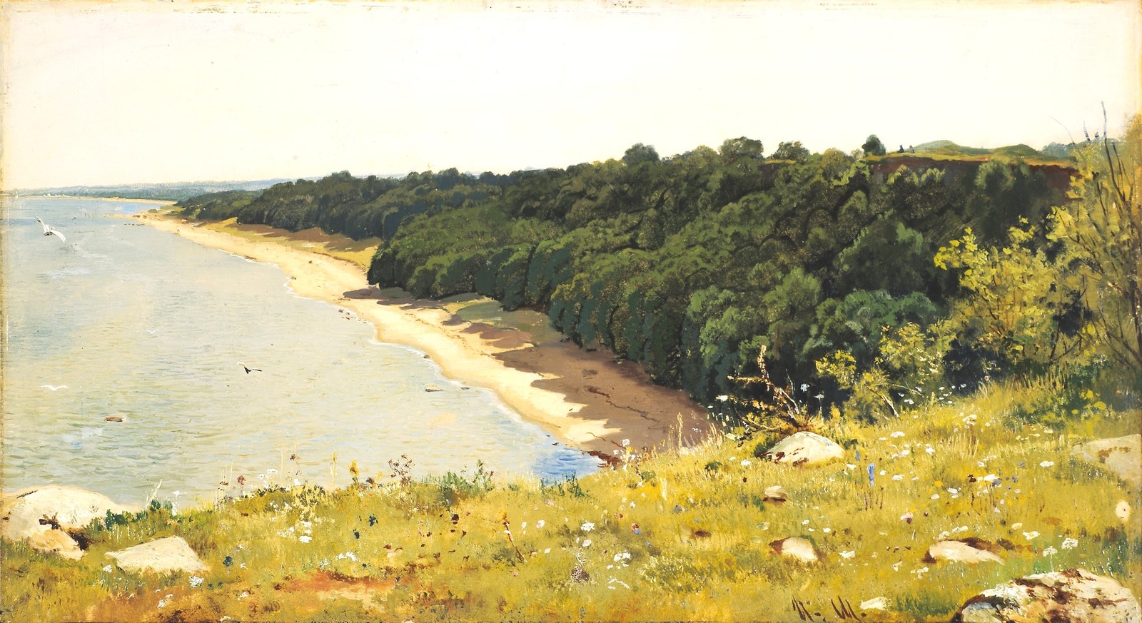 By the seashore