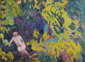 Nude in Forest