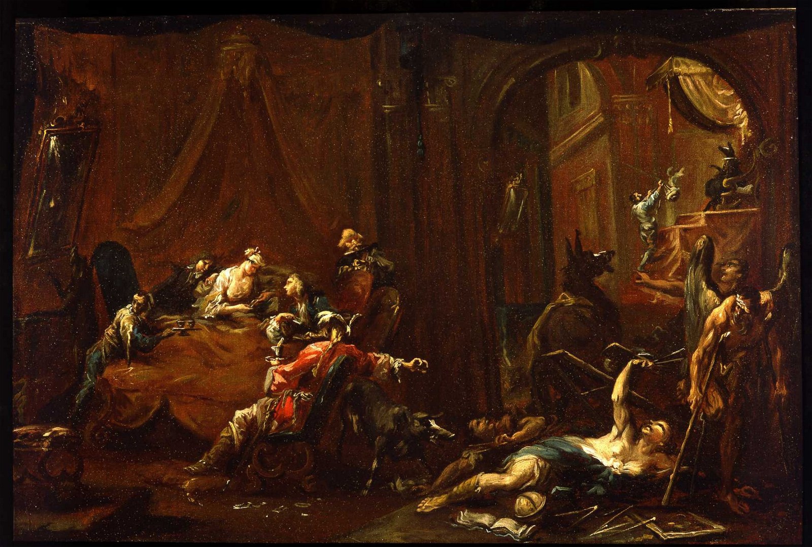 Allegory of the Vices Destroying the Arts and Sciences
