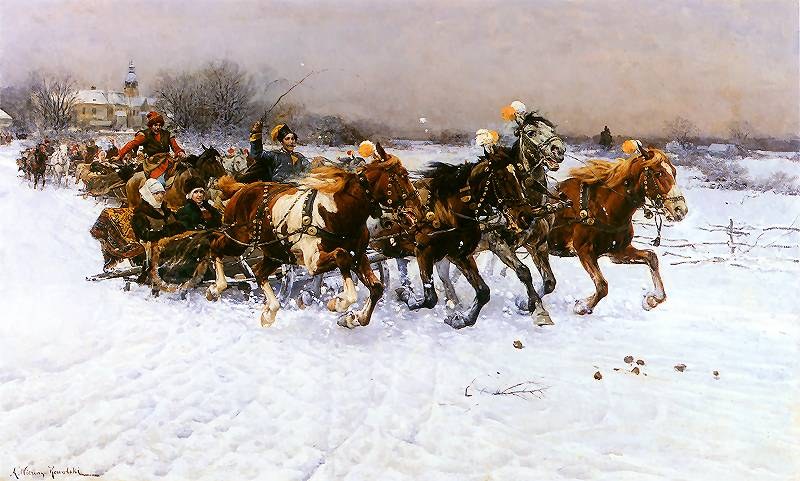 Lithuanian Sleigh Ride