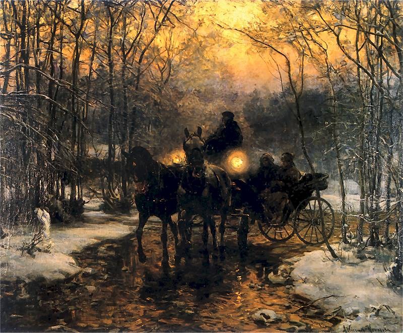 Departure by Carriage