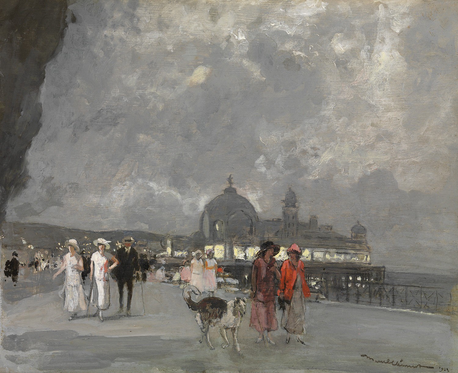 Nice, a Summer's Night on the Promenade des Anglais