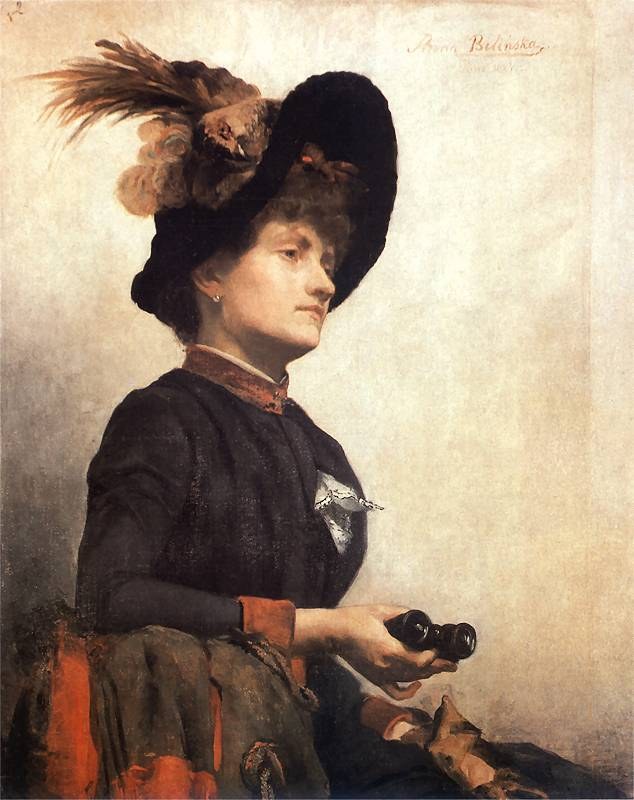 Portrait of a Lady with a Lorgnette