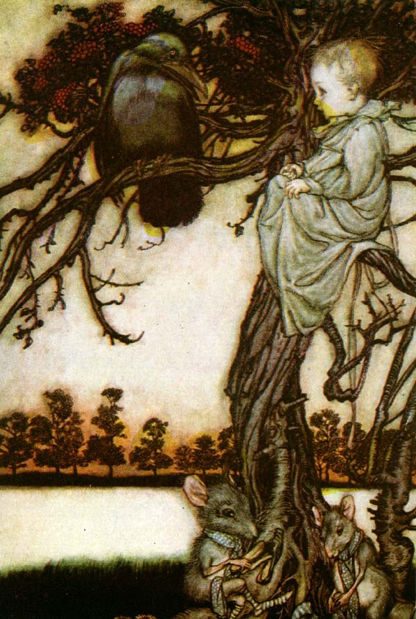 Illustration for Peter Pan in Kensington Gardens