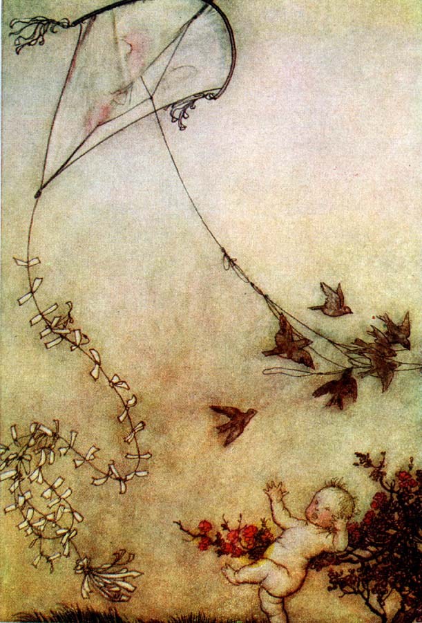 Illustration for Peter Pan in Kensington Gardens