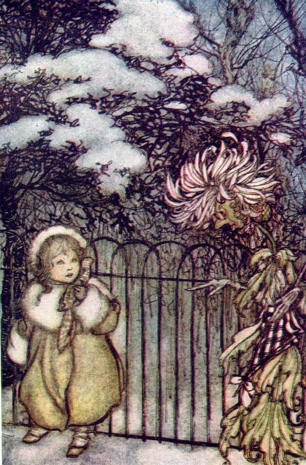 Illustration for Peter Pan in Kensington Gardens