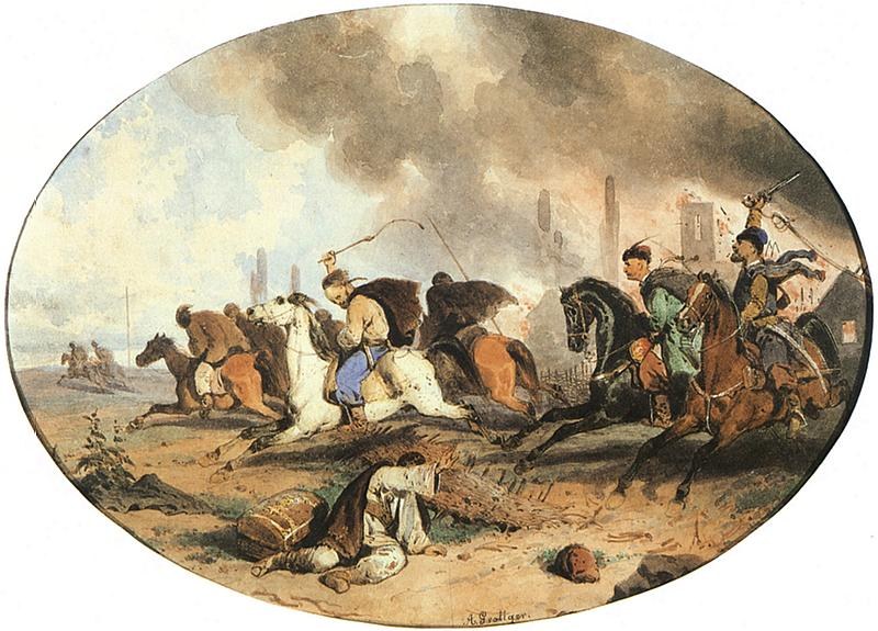 Tatars in Flight