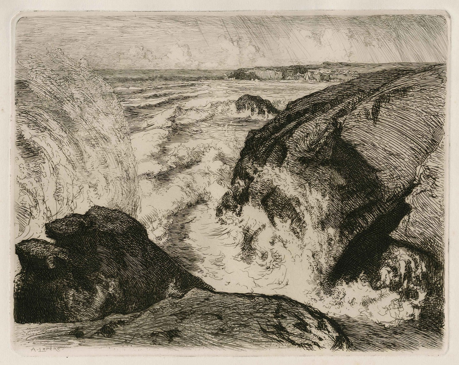 Spring Tide at the Sion Rock