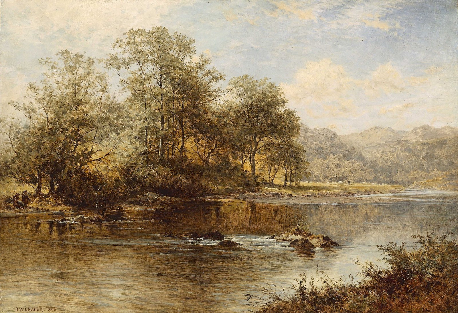 On the Llugwy, North Wales
