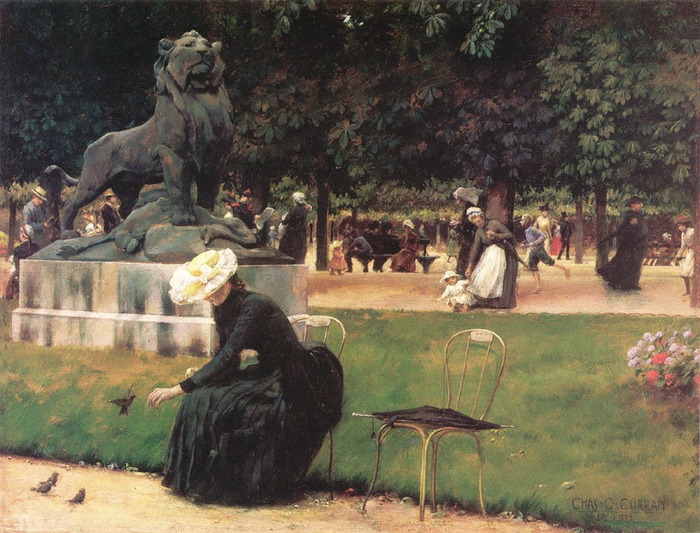 In the Luxembourg Garden