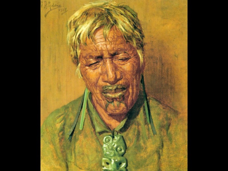 Sweet Idleness, Rahapa, an Arawa Chieftainess