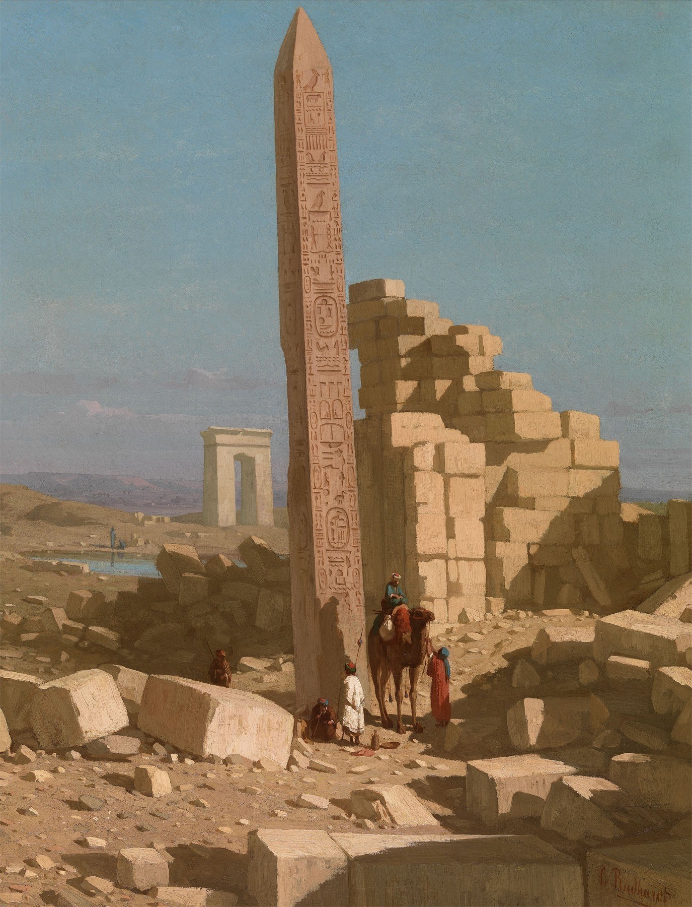 The Obelisk of Thutmose I at Karnak
