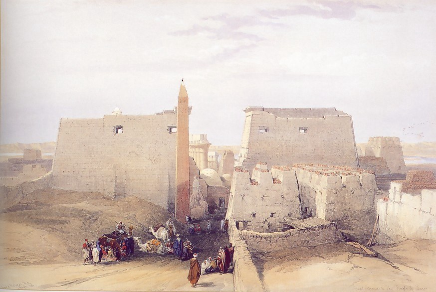 Grand Entrance to the Temple of Luxor