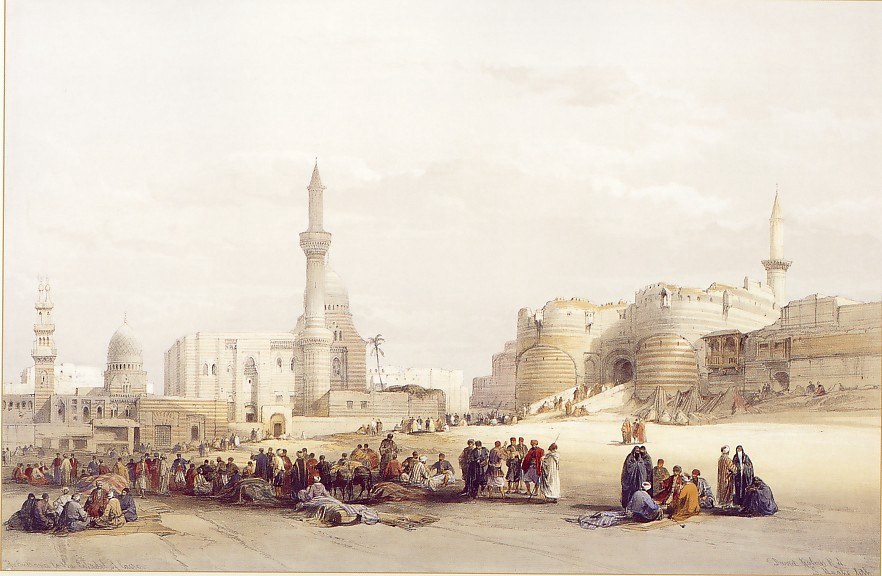 The Entrance to the Citadel of Cairo
