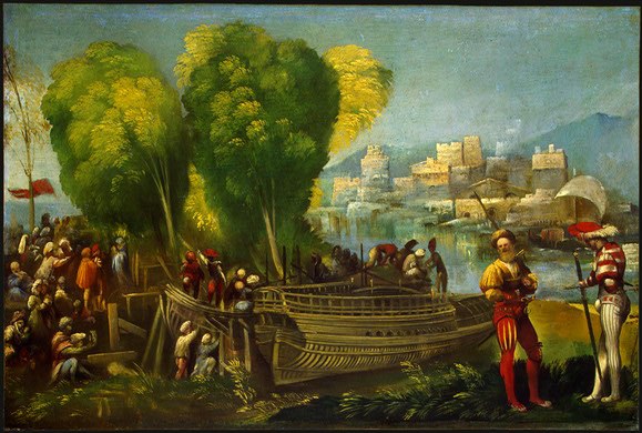 Aeneas and Achates on the Libyan Coast