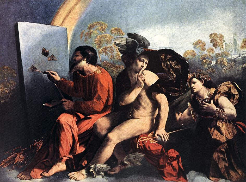 Jupiter, Mercury and Virtue