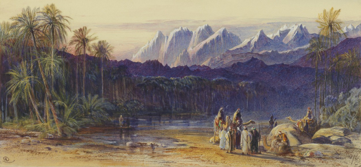 An Arab Encampment in Wadi Feiran, Egypt